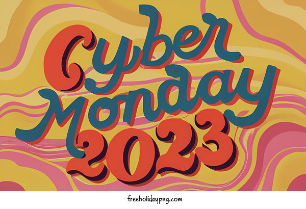 Transparent Cyber Monday 2023 Cyber Monday 2023 The image depicts a colorful vibrant background for Cyber Monday 2023 for Cyber Monday 2023