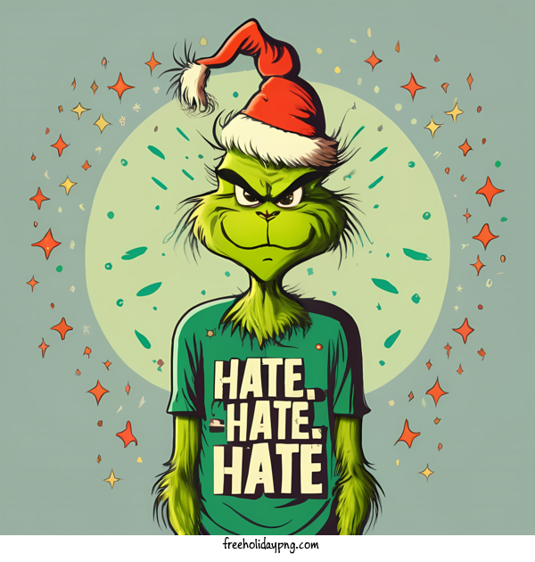 Transparent Christmas Grinch angry angry face for Grinch for Christmas