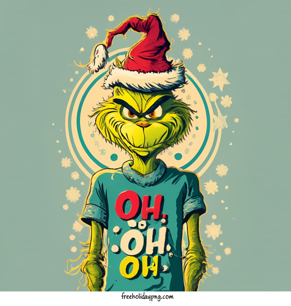 Transparent Christmas Grinch grin santa for Grinch for Christmas