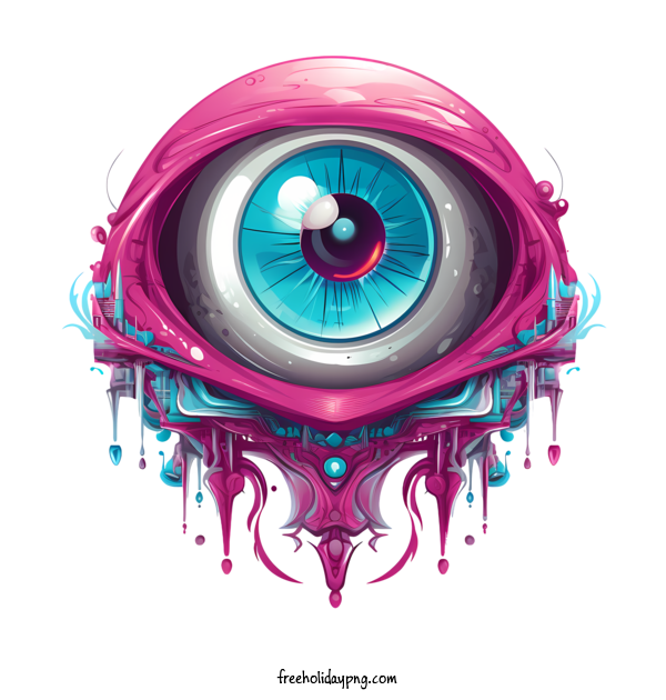 Transparent Halloween Halloween Eyeball eye 3d for Halloween Eyeball for Halloween