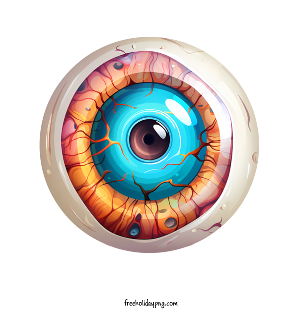 Transparent Halloween Halloween Eyeball eye macula for Halloween Eyeball for Halloween