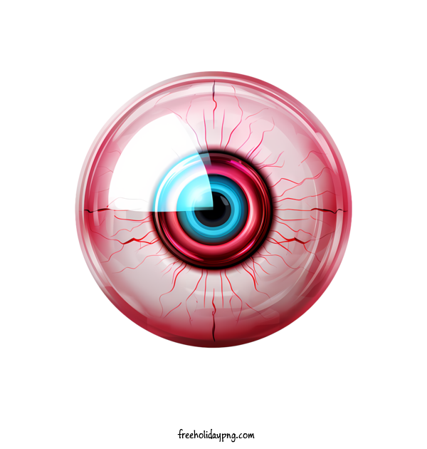 Transparent Halloween Halloween Eyeball eye red for Halloween Eyeball for Halloween