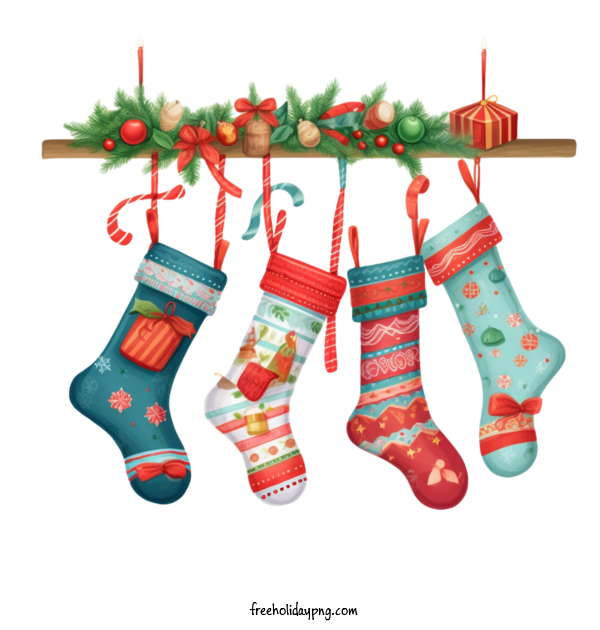 Transparent Christmas Christmas Stocking christmas socks stockings for Christmas Stocking for Christmas