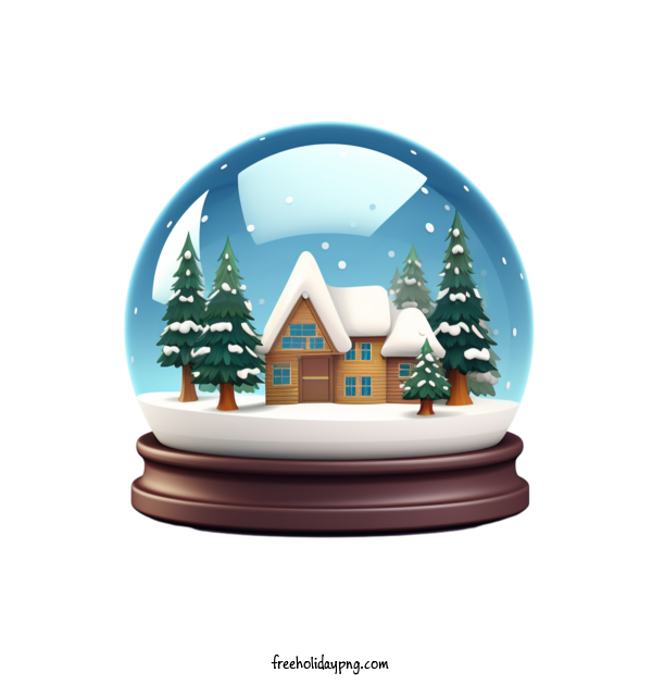 Transparent Christmas Christmas Snowball snow globe house for Christmas Snowball for Christmas
