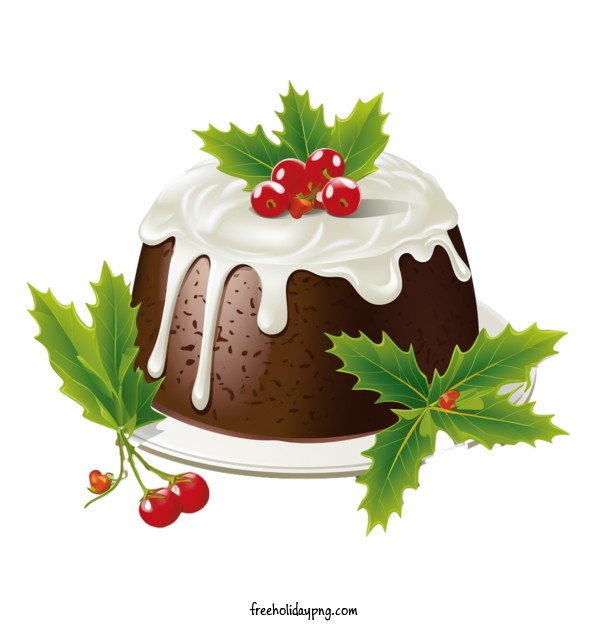 Transparent Christmas Christmas pudding christmas dessert chocolate pudding for Christmas pudding for Christmas