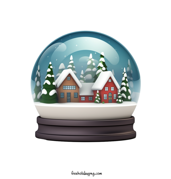 Transparent Christmas Christmas Snowball christmas village for Christmas Snowball for Christmas