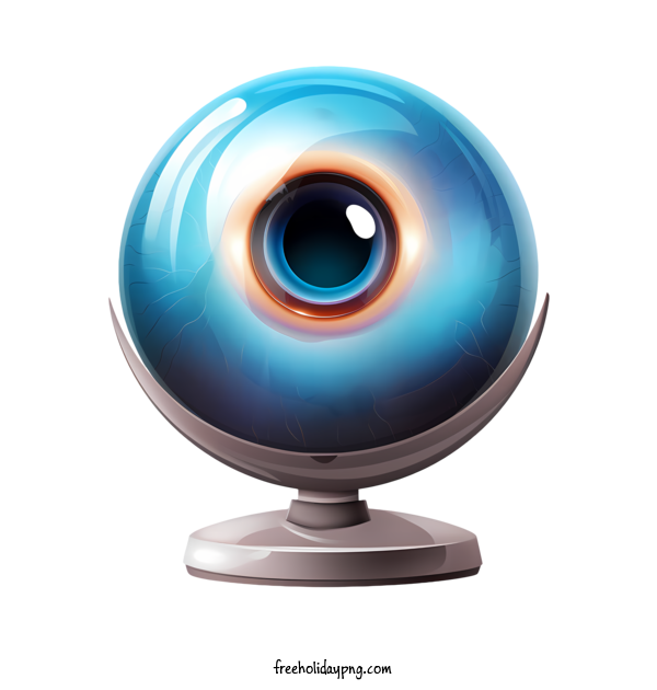 Transparent Halloween Halloween Eyeball glass ball spherical for Halloween Eyeball for Halloween