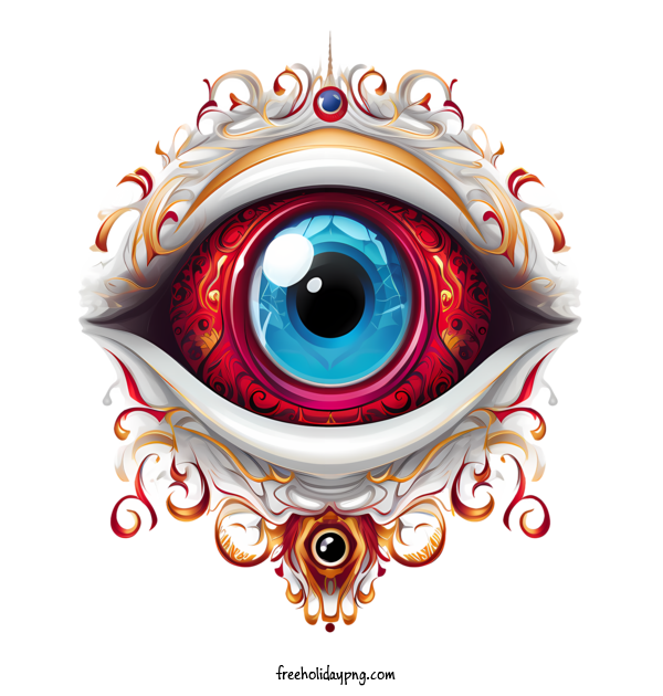 Transparent Halloween Halloween Eyeball eye ornate for Halloween Eyeball for Halloween