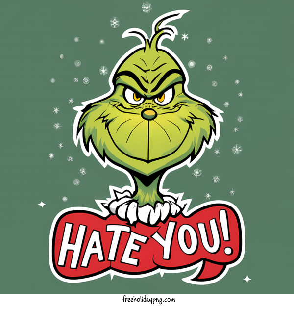 Transparent Christmas Grinch Grin The Grin for Grinch for Christmas