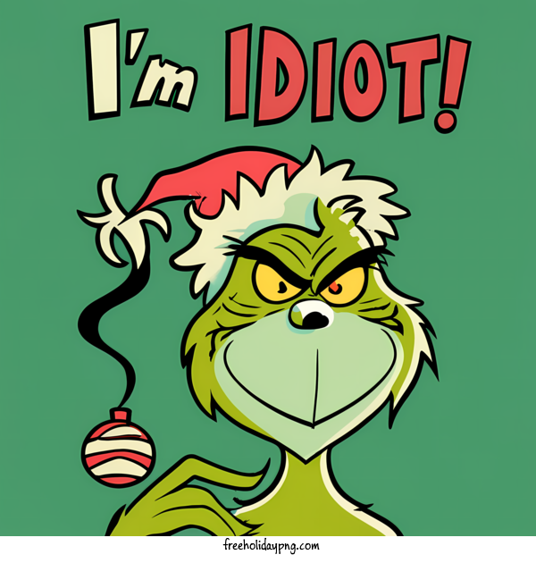 Christmas Grinch grin sneer for Grinch for Christmas - 3440x3440