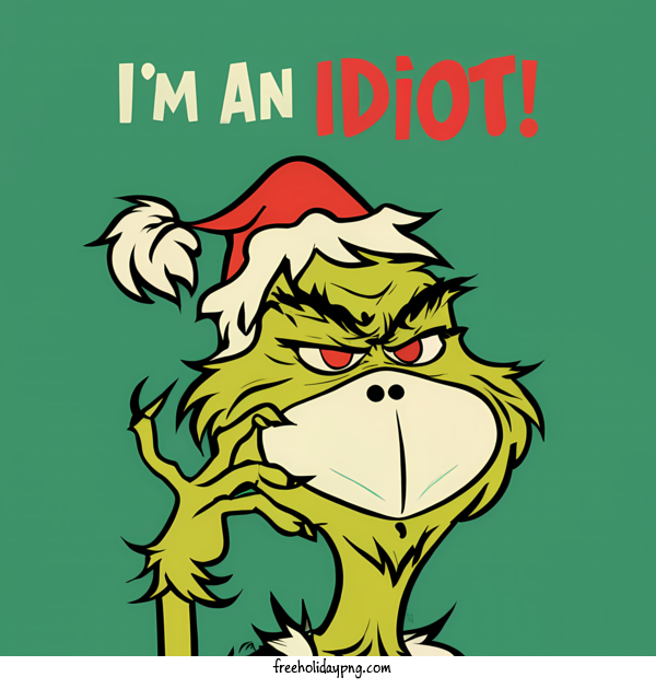 Transparent Christmas Grinch Grinny the Grinch Christmas Grin for Grinch for Christmas