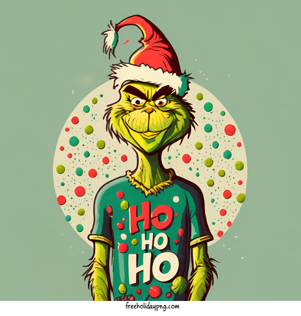 Transparent Christmas Grinch happy funny for Grinch for Christmas
