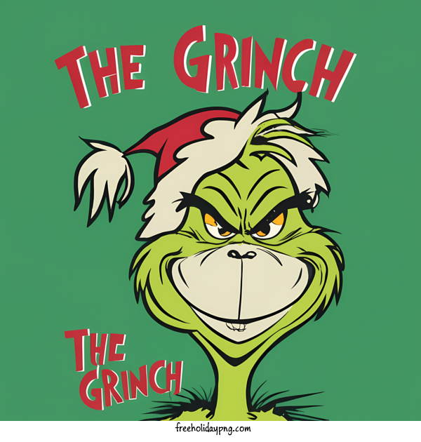 Transparent Christmas Grinch Grin grinning for Grinch for Christmas