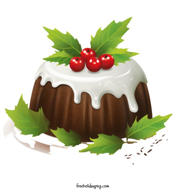 Transparent Christmas Christmas pudding chocolate cake christmas dessert for Christmas pudding for Christmas
