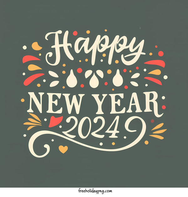Transparent New Year Happy New Year 2024 happy new year 2023 new year greetings for Happy New Year 2024 for New Year