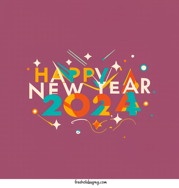 Transparent New Year Happy New Year 2024 happy new year 2023 new year card for Happy New Year 2024 for New Year
