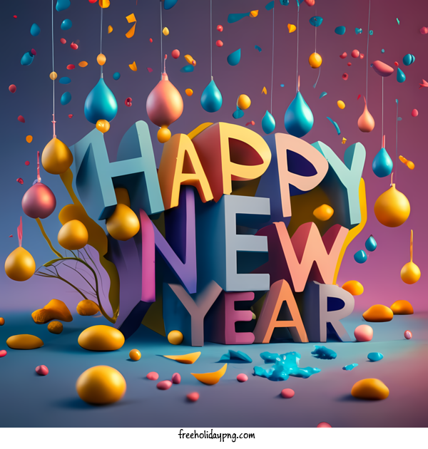 Transparent New Year Happy New Year happy new year 3d for Happy New Year for New Year