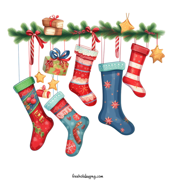 Transparent Christmas Christmas Stocking Christmas socks stockings for Christmas Stocking for Christmas