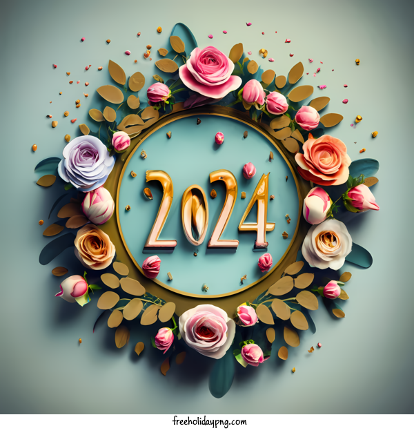 Transparent New Year Happy New Year 2024 2024 year 2024 calendar for Happy New Year 2024 for New Year