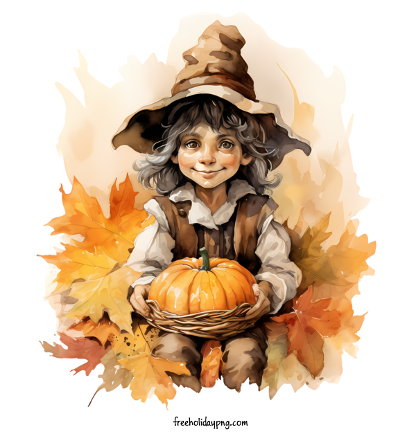 Transparent Thanksgiving Thanksgiving Elf halloween witch for Thanksgiving Elf for Thanksgiving