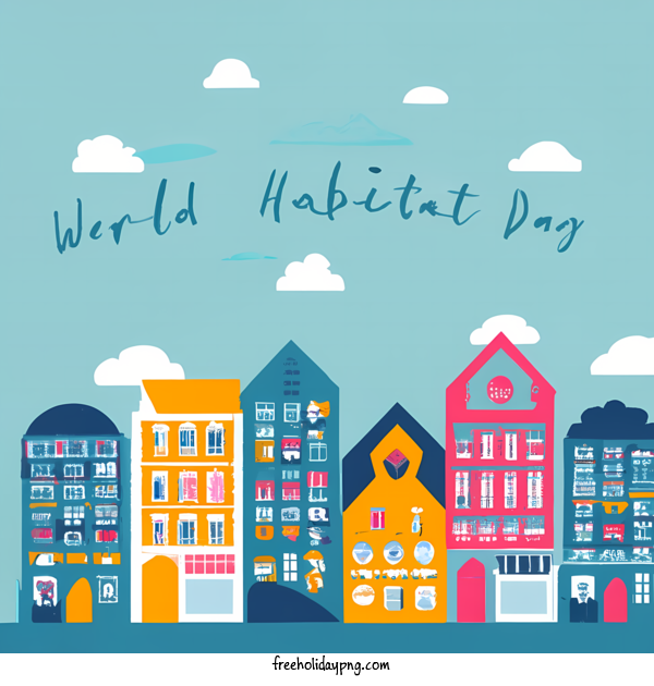 Transparent World Habitat Day World Habitat Day city skyline for Habitat Day for World Habitat Day
