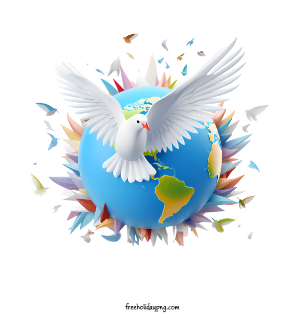 Transparent International Day of Peace World Peace Day peace dove for World Peace Day for International Day Of Peace