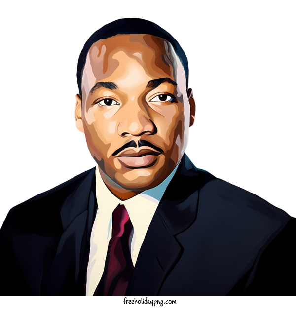 Transparent Martin Luther King Jr. Day MLK Day John F Kennedy Civil rights for MLK Day for Martin Luther King Jr Day