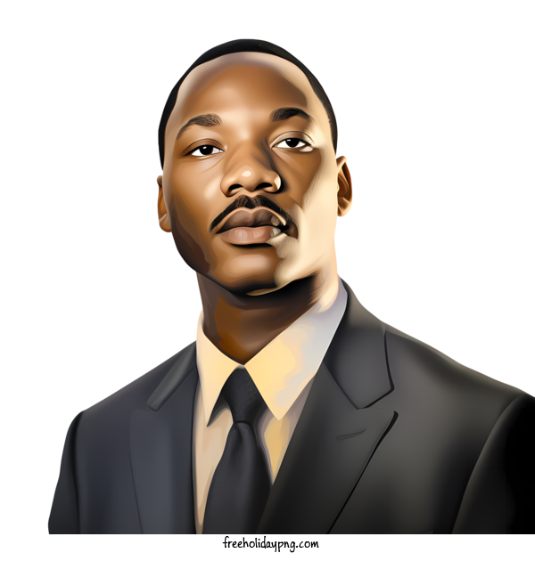 Transparent Martin Luther King Jr. Day MLK Day black male for MLK Day for Martin Luther King Jr Day