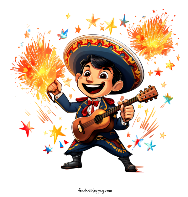 Transparent Mexico Independence Day Mexico Independence Day mexican guitarist for Mexican Independence Day for Mexico Independence Day