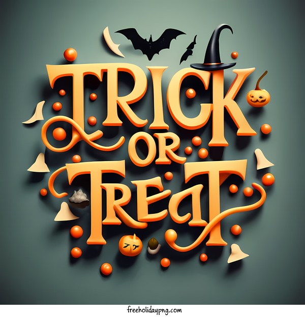 Transparent Halloween Trick Or Treat Trick or treat goblins for Trick Or Treat for Halloween