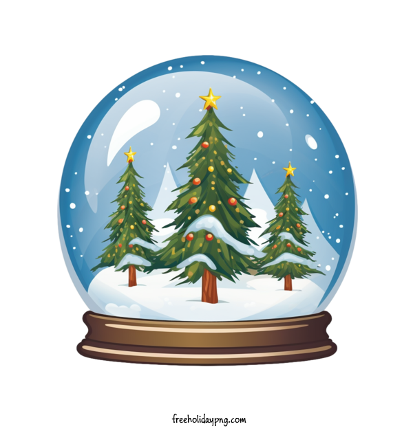 Transparent Christmas Christmas Snowball winter snow for Christmas Snowball for Christmas