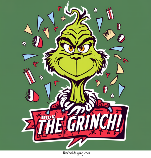Transparent Christmas Grinch grin grinning for Grinch for Christmas