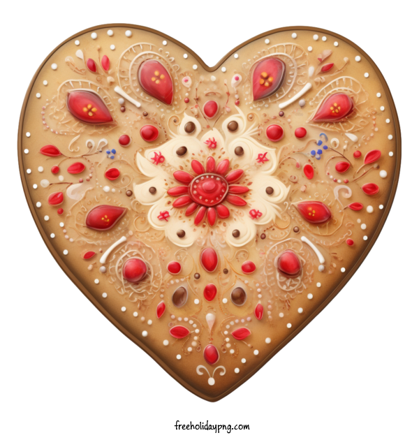 Transparent Christmas Christmas Cookies flower heart for Christmas Cookies for Christmas