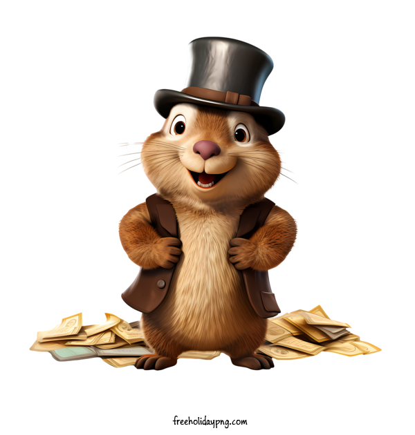 Transparent Groundhog Day Groundhog Day chipmunk squirrel for Groundhog for Groundhog Day