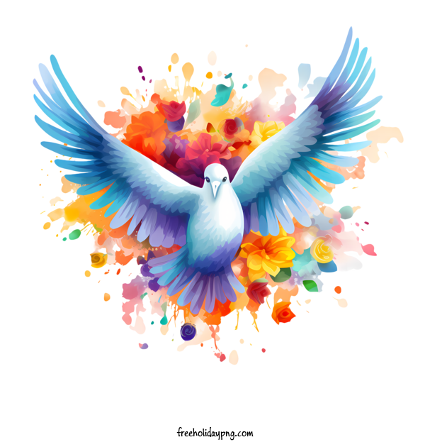 Transparent International Day of Peace World Peace Day dove watercolor for World Peace Day for International Day Of Peace