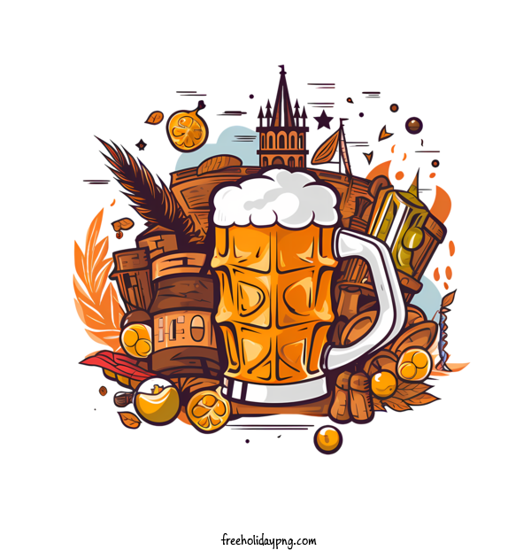 Transparent Oktoberfest Beer Festival Oktoberfest brewing beer for Beer Festival Oktoberfest for Oktoberfest