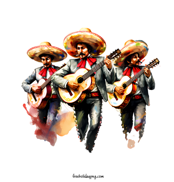 Transparent Mexico Independence Day Mexican Independence Day guitar mariachi for Mexican Independence Day for Mexico Independence Day