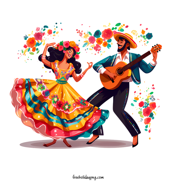 Transparent Mexico Independence Day Mexican Independence Day dancer mexican for Mexican Independence Day for Mexico Independence Day