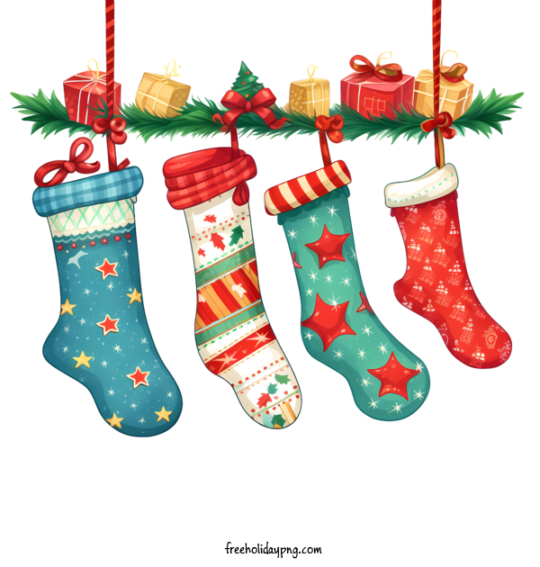 Transparent Christmas Christmas Stocking christmas stockings christmas decorations for Christmas Stocking for Christmas