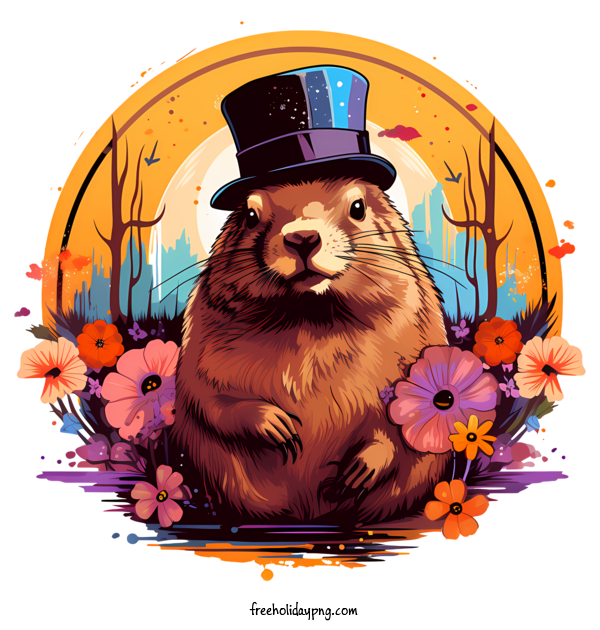 Transparent Groundhog Day Groundhog Day groundhog top hat for Groundhog for Groundhog Day