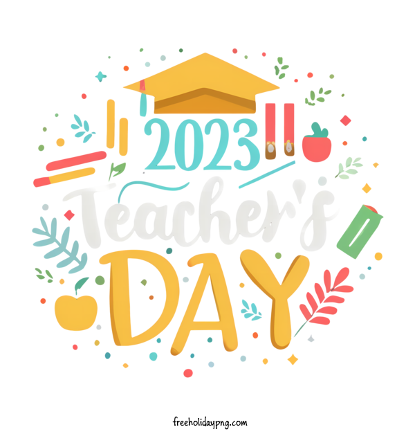Transparent World Teacher's Day Teachers' Days teacher's day back to school for Teachers' Days for World Teachers Day
