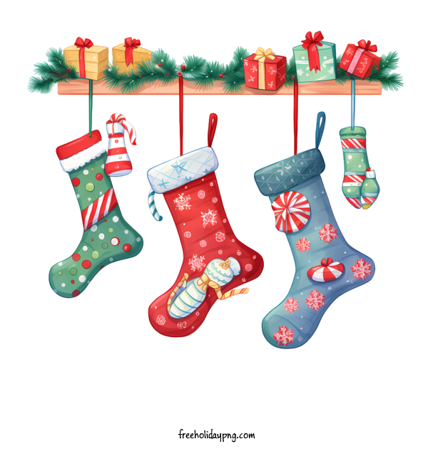Transparent Christmas Christmas Stocking Christmas socks stockings for Christmas Stocking for Christmas
