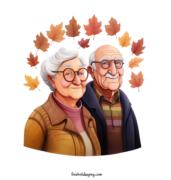 Transparent National Grandparents Day National Grandparents Day old people senior citizens for Grandparents Day for National Grandparents Day