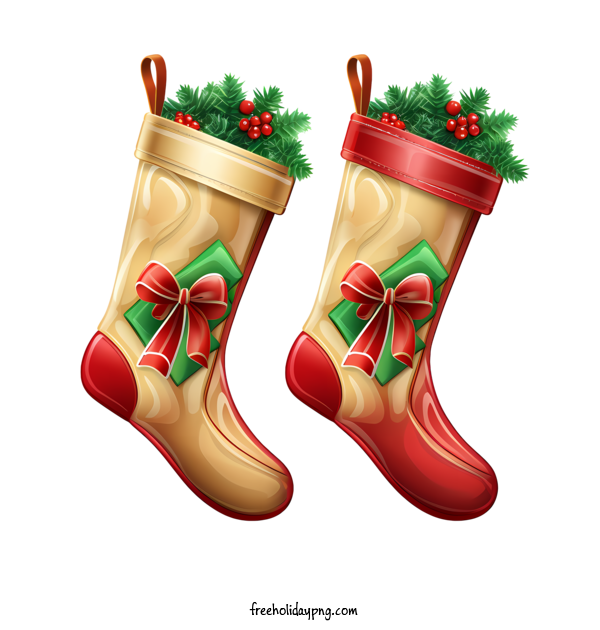 Transparent Christmas Christmas Stocking santa claus christmas stockings for Christmas Stocking for Christmas