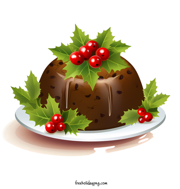 Transparent Christmas Christmas Pudding christmas pudding dessert for Christmas Pudding for Christmas