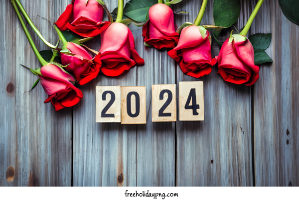 Transparent New Year Happy New Year 2024 Happy romantic for Happy New Year 2024 for New Year