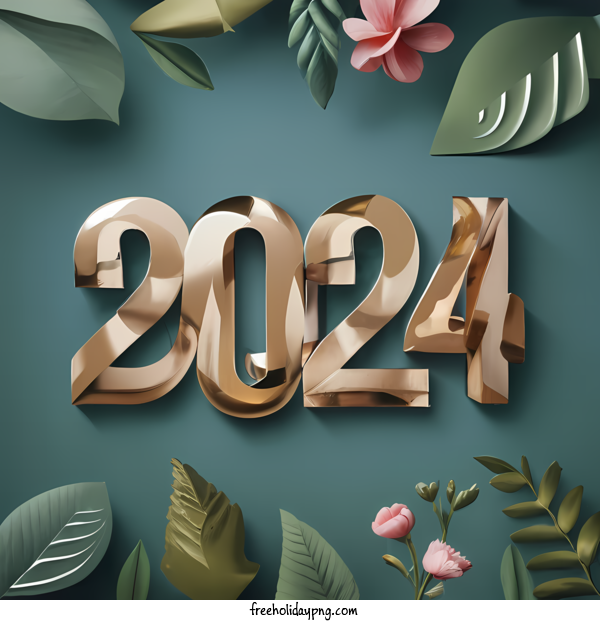 Transparent New Year Happy New Year 2024 calendar year for Happy New Year 2024 for New Year