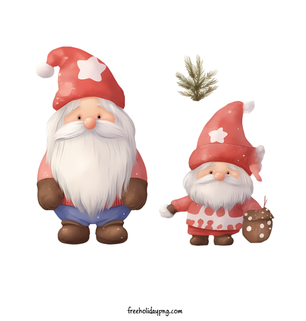 Transparent Christmas Christmas Gnome gnome goblin for Christmas Gnome for Christmas