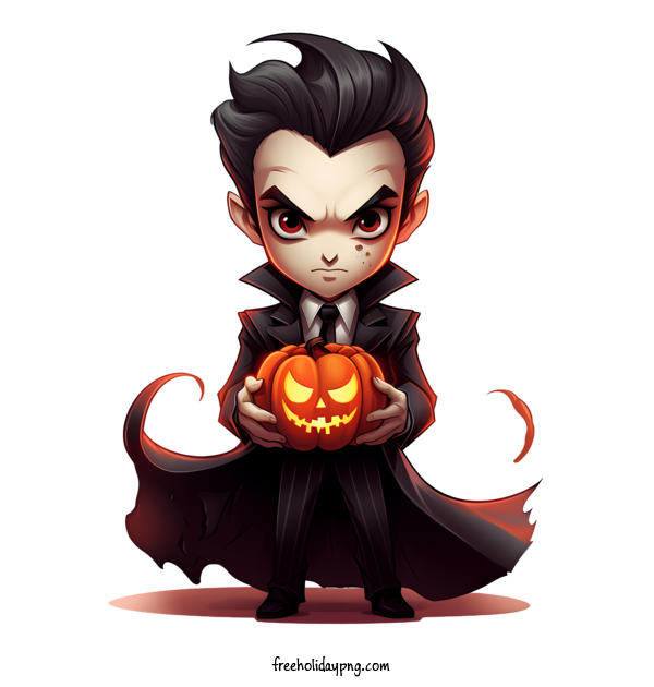 Transparent Halloween Vampire and pumpkin Vampire Halloween for Vampire and pumpkin for Halloween