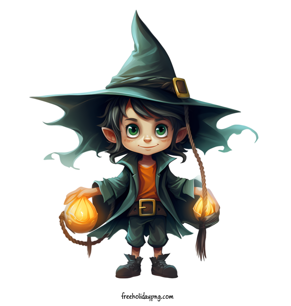 Transparent Halloween Halloween wizard witch boy for Halloween wizard for Halloween